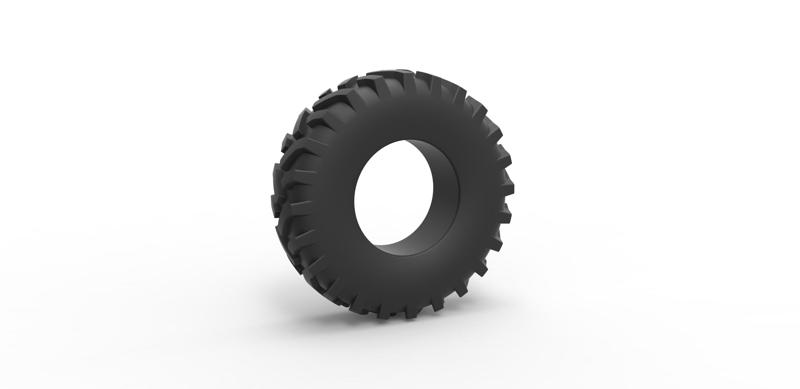 Diecast offroad tire 40 Scale 1:25
