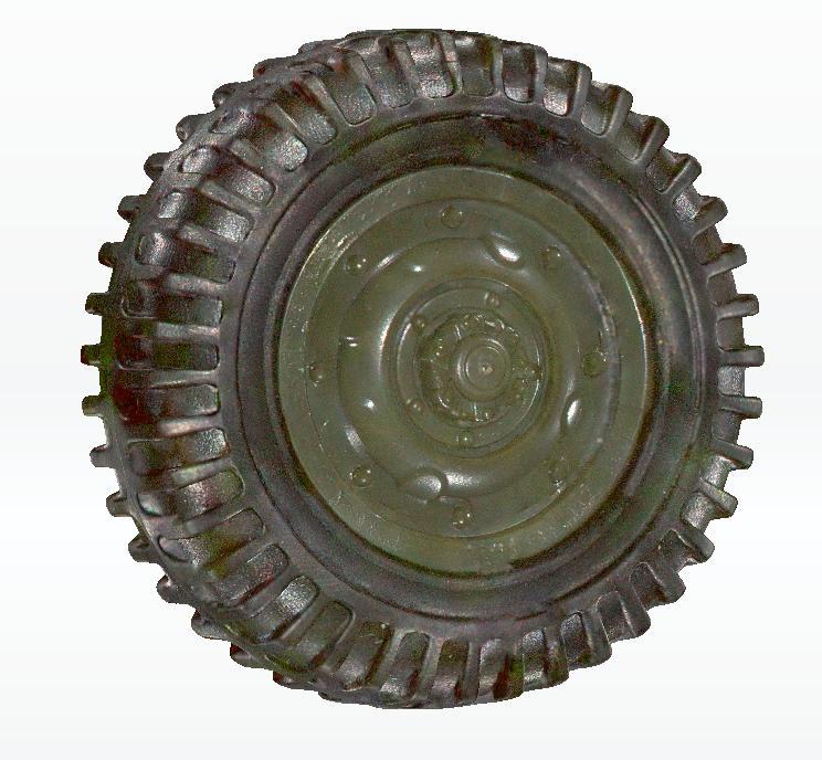 Jeep Willys Mega Construx Megabloks Wheel