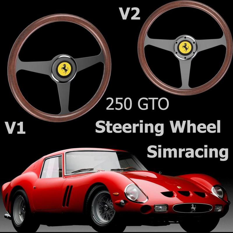 AC Simracing Ferrari 250 GTO Steering Wheel
