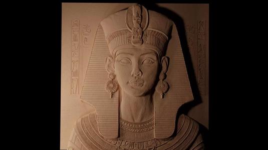 Pharoah Sandcasting Bas High Relief CNC