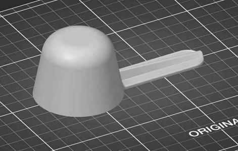 Pet food serve / laundry detergent spoon