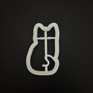 Cat 2 Cookie Cutter – STL for Cookies, Fondant & Polymer Clay