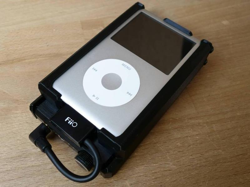 Case for iPod Classic and FiiO E12 Mont Blanc + wall mount