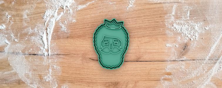 Caspar cookie cutter from Christmas 3 wise men