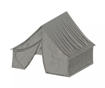 American Civil War Tent 1-72 Scale for Diorama