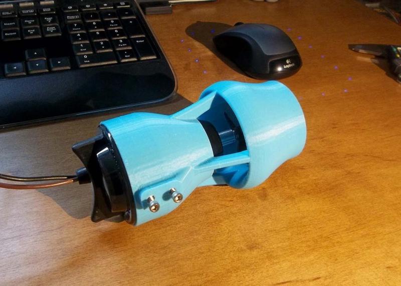 ROV Kort Nozzle for Bilge Pump Thruster w/Integrated Mount.