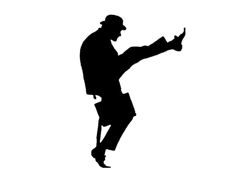 Ministry of silly walks logo