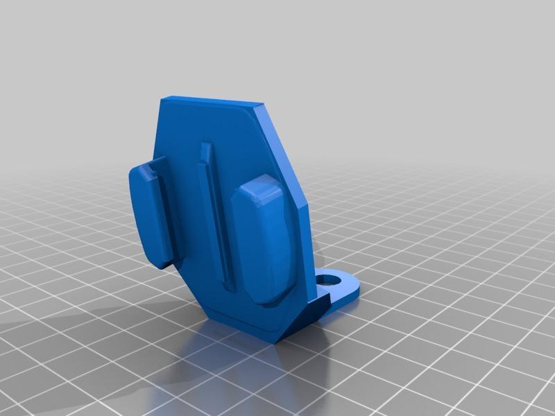 Gopro mount for under MT09 headlight