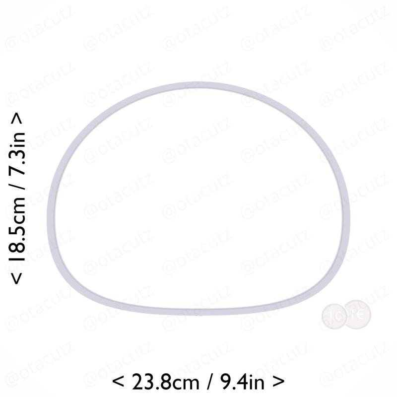 Mochi Cookie Cutter 9in / 22.9cm