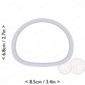 Mochi Cookie Cutter 3in / 7.6cm