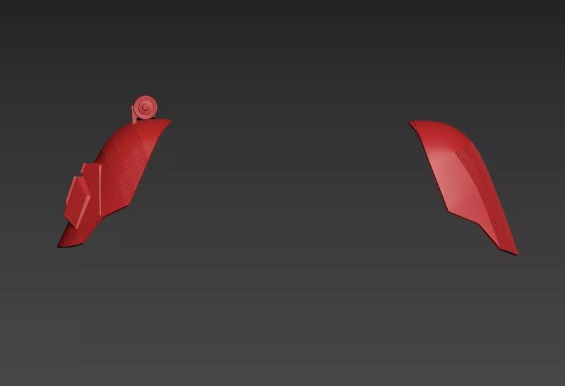 Star Wars EP9 The Rise of Skywalker Sith Trooper Shoulder Armour