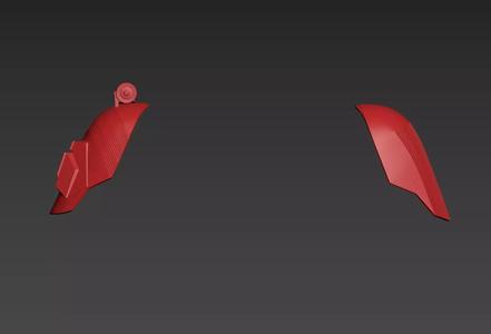 Star Wars EP9 The Rise of Skywalker Sith Trooper Shoulder Armour