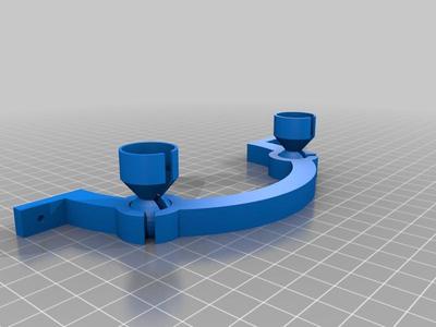 Dual Fillament Ball Guide & Cleaner Geeetech Prusa I3 pro B/C [buggy]