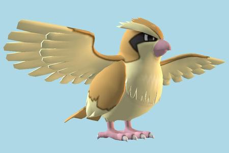 Pidgey 3D model