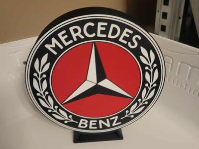 vintage mercedes light