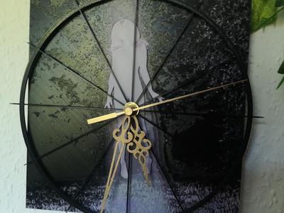 Sidewalks and Skeletons Clock