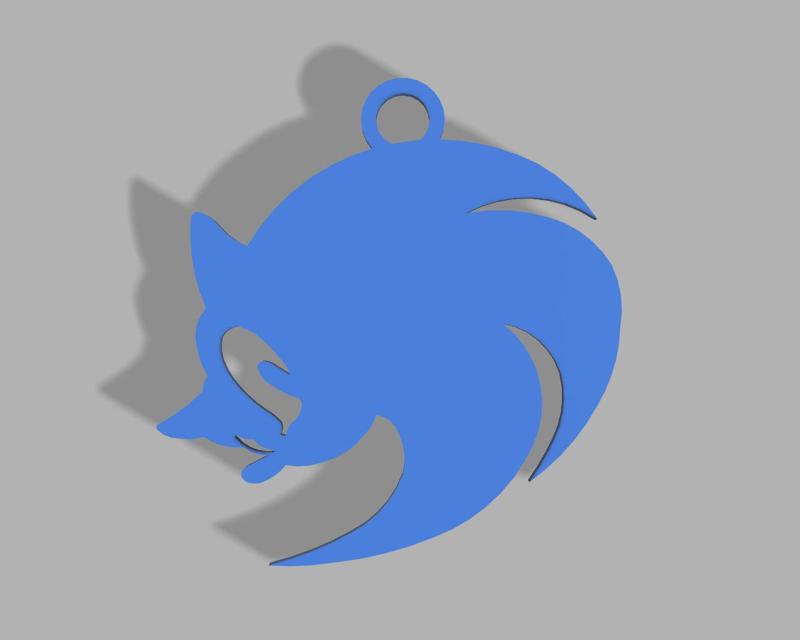 Sonic Keychain V1 Figure 3 || Sonic Keychain V1 Figure 3