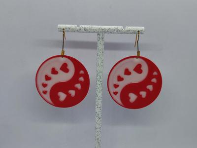 Balanced Heart Earrings