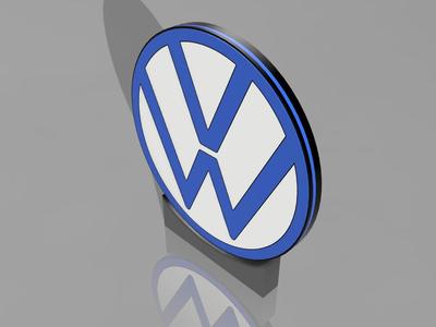 VW new LOGO LED LIGHTBOX XL for the H2S