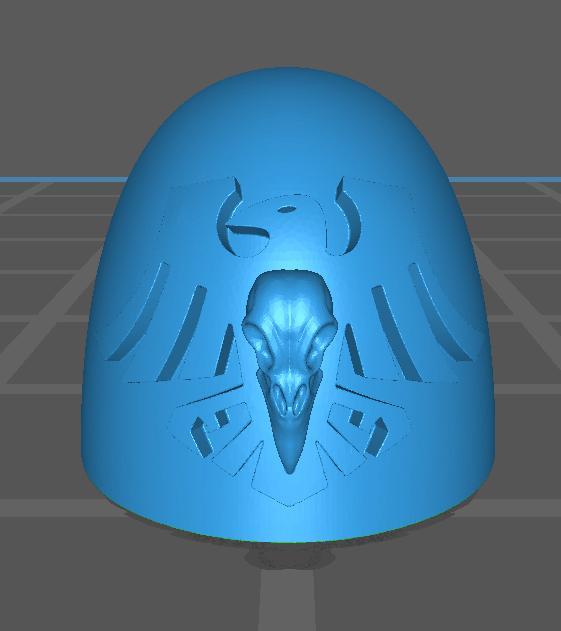 MK5 / MK6 DEFENSIVE BIRD RELIC PAULDRON