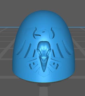 MK5 / MK6 DEFENSIVE BIRD RELIC PAULDRON