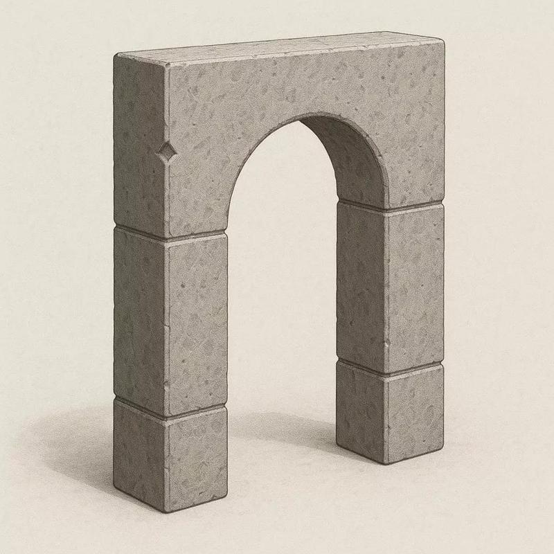 Modular Diorama Archway