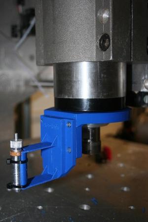 Drag Knife Spindle Attachment.
