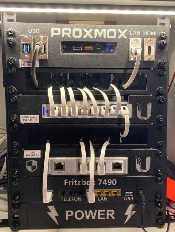 10" Unifi Network Rack Project