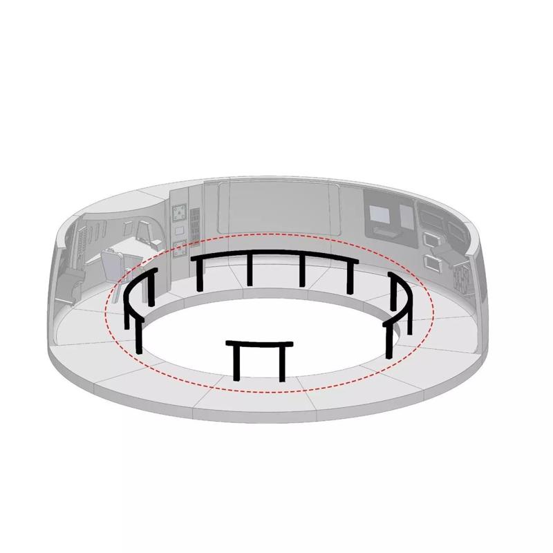 USS Enterprise Bridge Fence - The Wrath of Khan