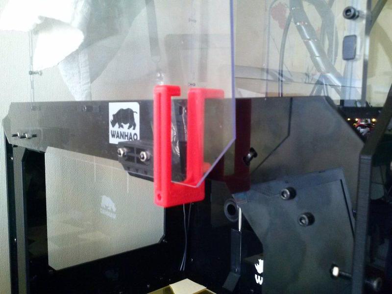 Holder door 3d Printer Duplicator Wanhao 4