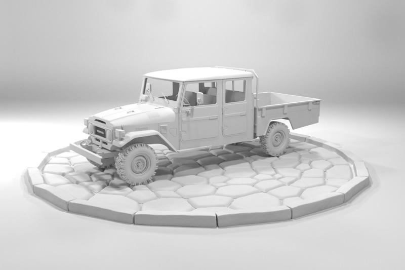 TOYOTA FJ45 DOUBLE CAB (OJ55)