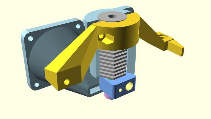 MC² Hexagon Mount with fan-ducts