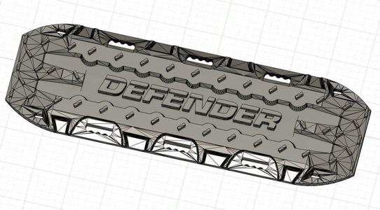 1/10 Sand Ladder Defender - Sand Blech - Scale Crawler