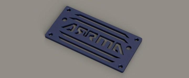 ARRMA Double Fan Cover 40mm x 40mm x 28mm Model 1