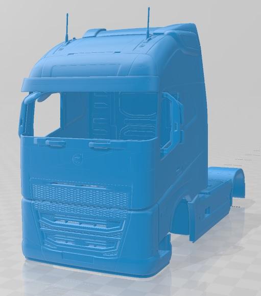 Volvo FH16 2020 Printable Body Truck