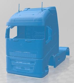 Volvo FH16 2020 Printable Body Truck