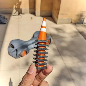 Traffic cones - Stackable design