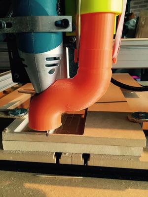 Shapeoko 2 Dust Shoe - For Stock dremel type spindle