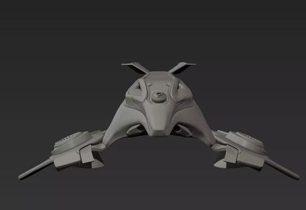 Intergalactic Spaceship 3d printing