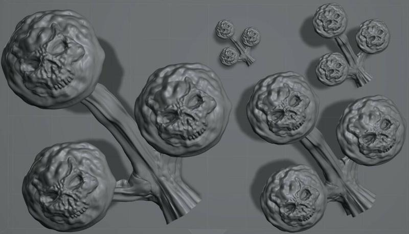 Three Cap Skullshroom