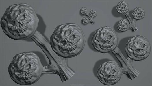 Three Cap Skullshroom