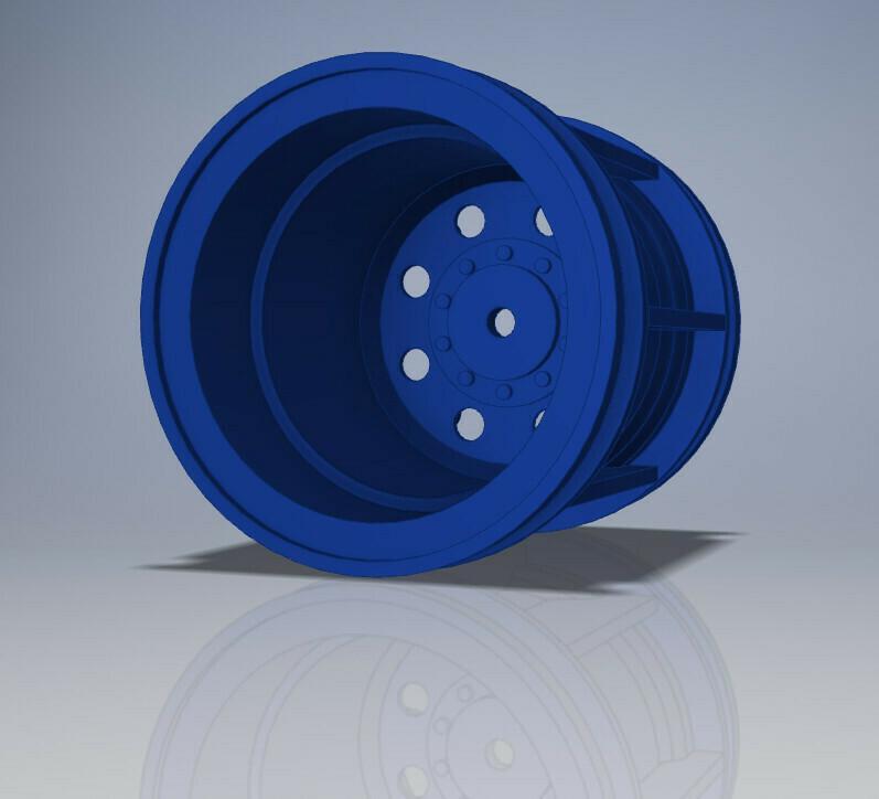 Tamiya MAD BULL Rear Rim / wheel