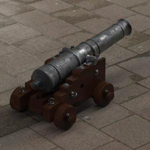 French Naval Cannon