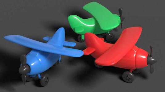 Toy airplane