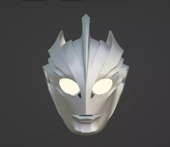 Ultraman Noa 3D printable cosplay helmet