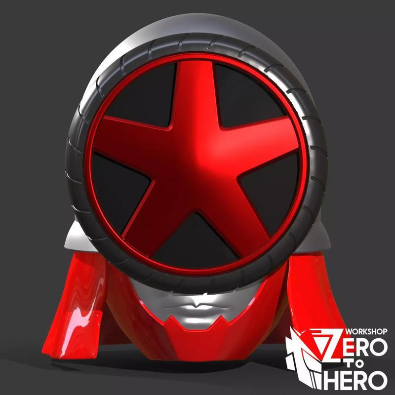 Super sentai Boonboomger Red 119 Helmet