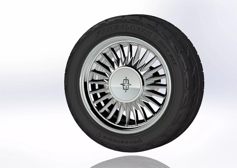Custom wheels Colorado Customs Stella 17inch for scale model