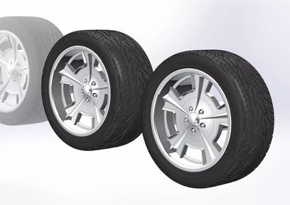 Custom wheels HRBB Griffin for your scale model