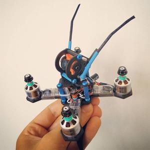 T4bee Microcopters smallest possible 2", 2.5", 3", 4" multirotors for 20x20mm FC & CCDs, Swift Mini, Micro Swift, CMOS etc.