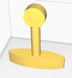 Scarlet handle and guard from Adventure time